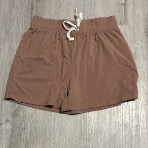 Jax & Lennon Casual Brown Women's Shorts